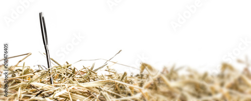 Nadel im Heuhaufen Fototapete