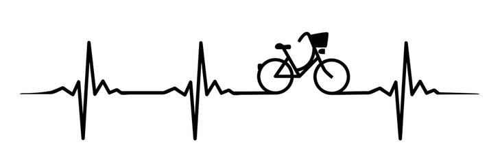 Plakat kolarstwo amsterdam rower miłość