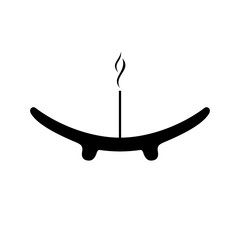 Aromatic incense icon