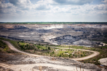 Wall Mural - Coal mine