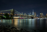 Fototapeta  - Brooklyn Bridge Reflections