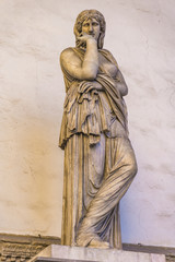 Wall Mural - Statue Sabine woman in Loggia dei Lanzi in Florence