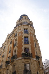 Poster - Immeuble ancien du quartier d'Auteuil à Paris