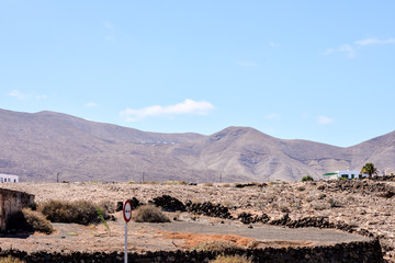 Wall Mural - Lanzarote saltworks salinas de Janubio colorful Canary Islands