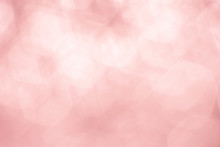 Vintage Blurred Bokeh Pink Soft Pastel Background.
