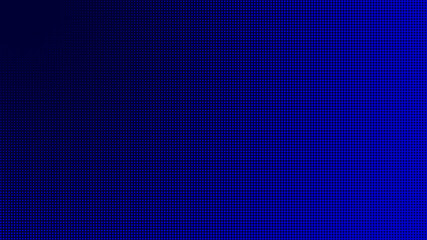 Abstract halftone gradient background in blue colors