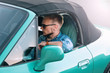 © velimir - car driver convertible.