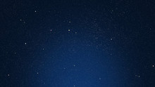 Dark Blue Background With Stars, Glare And Highlighted Area