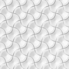 Wall Mural - modern tile wall. 3d rendering.