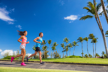 fitness athletes weight loss workout. getting in shape for the summer.