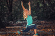 © Microgen - Woman Exercising Outdoors in The Fall