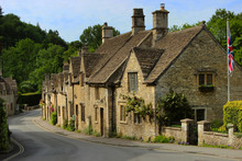 Charming Cottages In Castle Combe, Cotswolds, Wiltshire