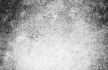 Grey Grunge Background With Rough Texture