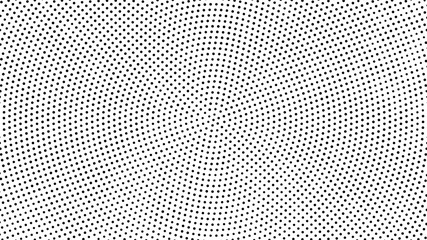 Wall Mural - Halftone dotted background. Halftone effect vector pattern. Circle dots isolated on the white background.