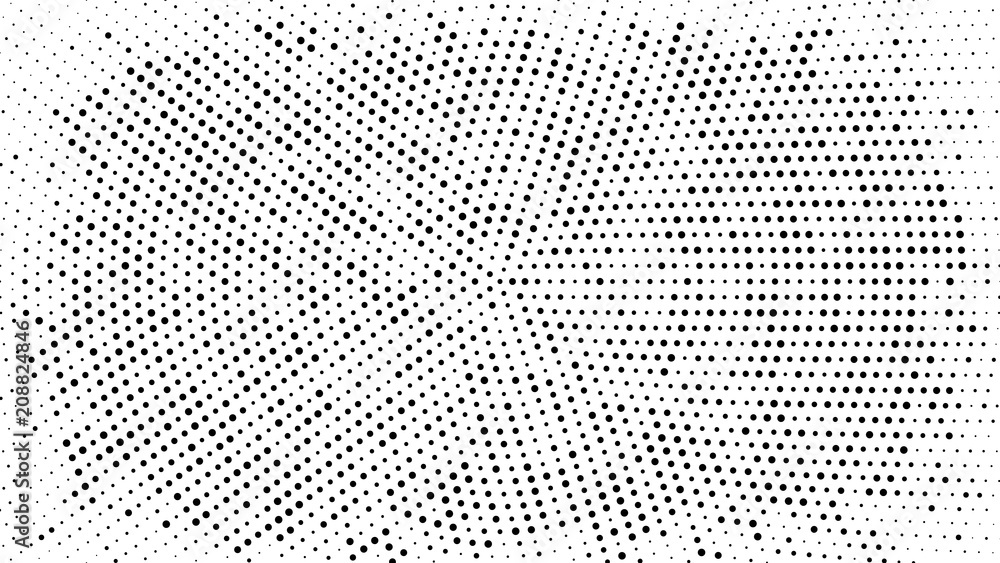 Halftone dotted background. Halftone effect vector pattern. Circle dots ...