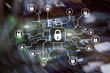 © Funtap - Cyber security, data protection, information privacy. Internet and technology concept.