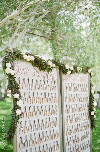 Outdoor Wedding Seating Plan Buy This Stock Photo And Explore