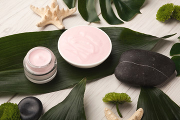 Wall Mural - natural cosmetics for home or salon spa treatment