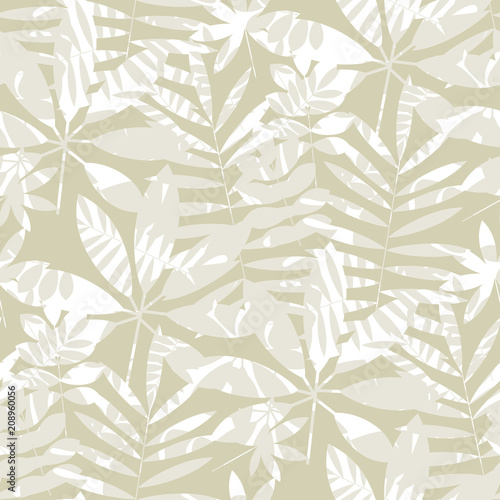 Tropical seamless pattern i...