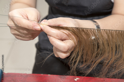 Fotomural Manufacturing of wigs and mustaches