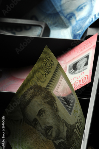 Tela Silvana Comugnero Peso chileno Chilean pesos