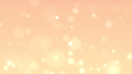 abstract festive gold motion background with defocused round bokeh lights. golden particle shine. xm