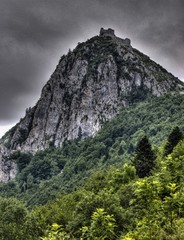 Wall Mural - Château de Montségur, Ariège, France