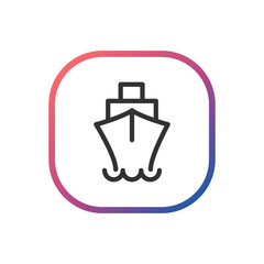 Sticker - Ship