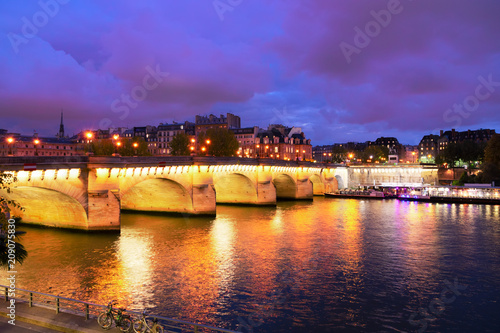 Plakat New Bridge, Paryż, Francja