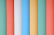 © Passakorn - colorful wood plank texture background