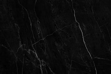 Black Marble Natural Pattern For Background, Abstract Natural Marble Black And White