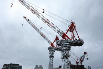 tower crane close up