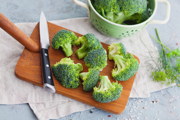 fresh broccoli