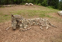 Rock Horse Sculpture