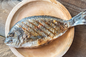 Poster - Grilled gilt-head bream