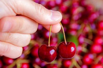 picking two cherries