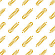 wheat seamless pattern