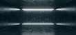 © IM_VISUALS - Empty High Detailed Concrete Grunge Looking Room With Light Stripes And Reflections.3D Rendering