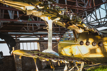 Wall Mural - An old abandoned plane