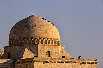 Wall Mural - Kasimiye Madrasah dome  in old city of Mardin, Turkey