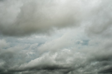 Wall Mural - closeup black clouds dramatic