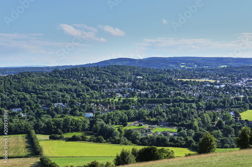 Fotografía View from hill suburbs of London, United Kingdom