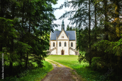 Schwarzenberg tomb near castle Orlik - Czech republic Poster