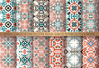© amovitania - Colorful Arabesque Patterns