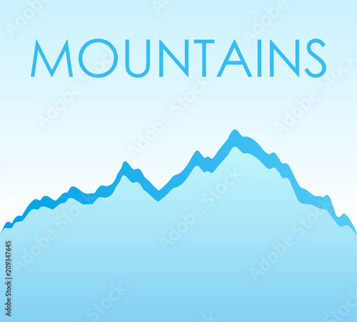 Flat Vector Landscape backg...