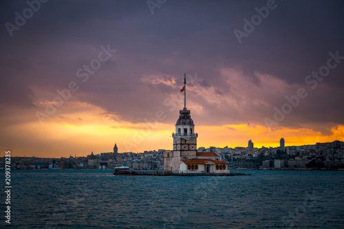 Plakat Maiden Tower of Istanbul