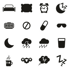 Sticker - Sleep Or Sleeping Icons