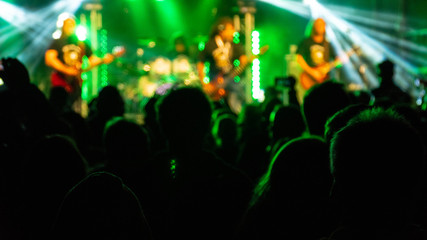 Concert visitors, Festival visitors. Germany Open Air Festival