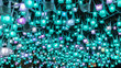 © Southern Creative - Blue and Purple Asian Night Lanterns