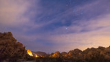 Fototapeta Tęcza - Glamping in Joshua Tree National Park